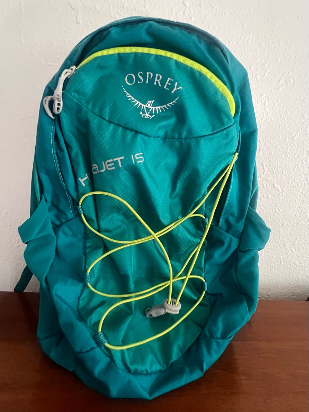 OSPREY Teal Backpack with Neon Yellow Accents - Youth